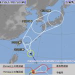 【沖縄台風2017】　台風3号（ナンマドル）が発生、沖縄・先島に接近