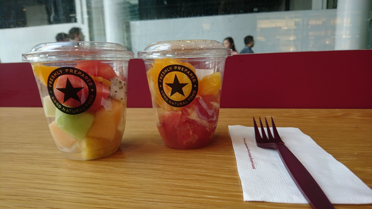 【香港旅行】いつものように朝フルーツが食べたい　Pret A Manger＠東涌（トンチョン）　2017年9月　3泊4日